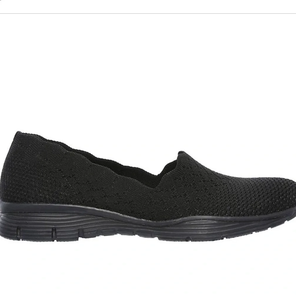 Skechers Women's Seager - Stat - Scalloped Collar, Knit Slip-on  Size 9 NWOT - Picture 3 of 9